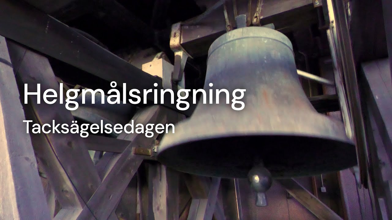 Helgmålsringning inför Tacksägelsedagen 2025