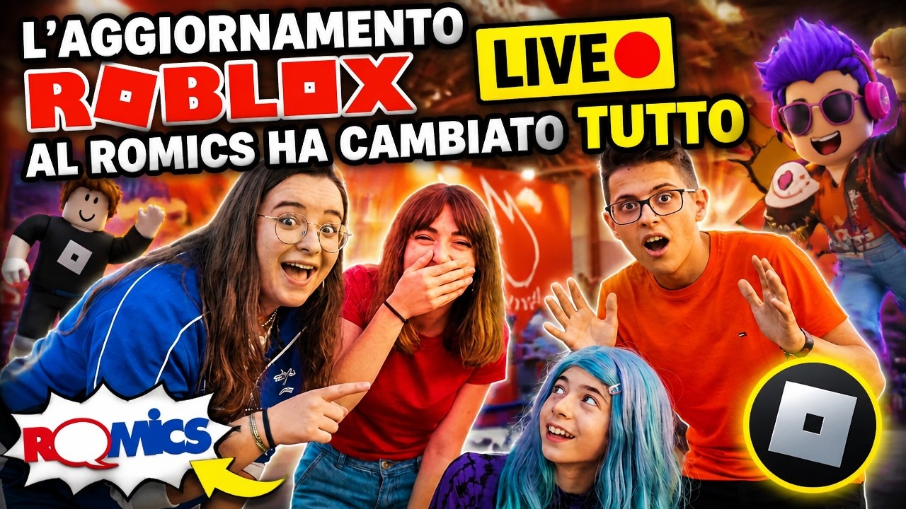 Meet & Greet a Romics: firmacopie con Roby, Jenny e Lorenzist