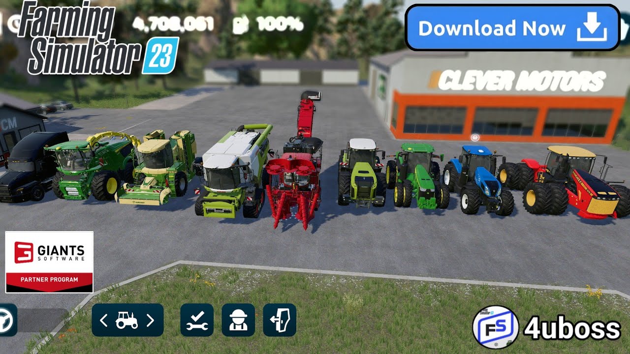 FS23 Unlock Vehicle All | John Deere Tractor, Cash, New Holland, JCB, ( DLC )