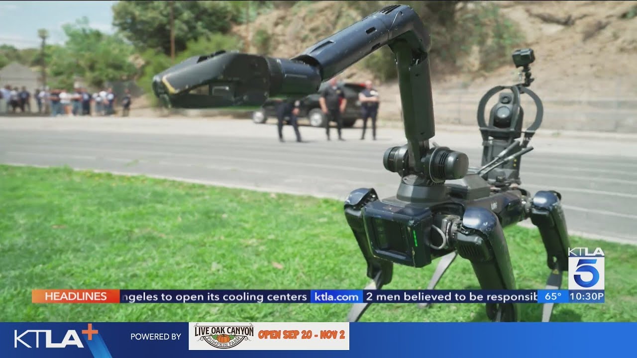 Meet Spot, LAPD's new crimefighting robot dog