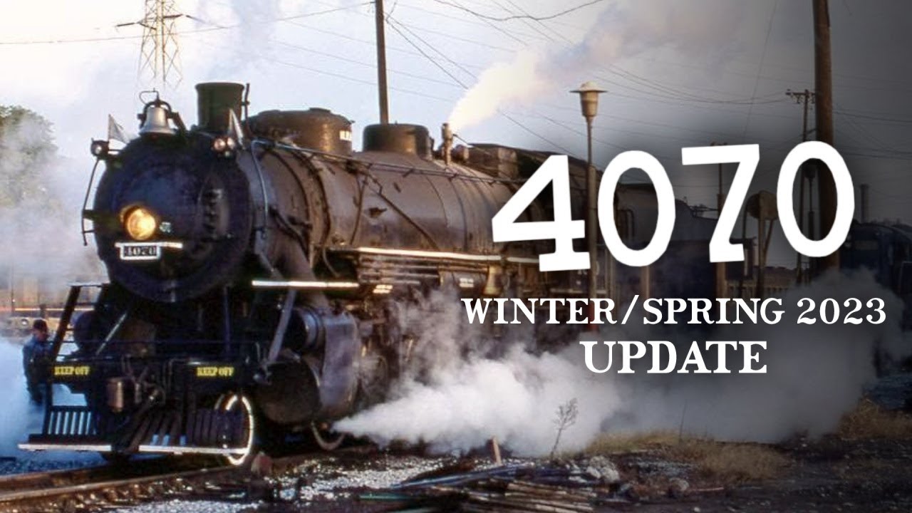 Grand Trunk Western 4070   Winter Spring 2023 Update