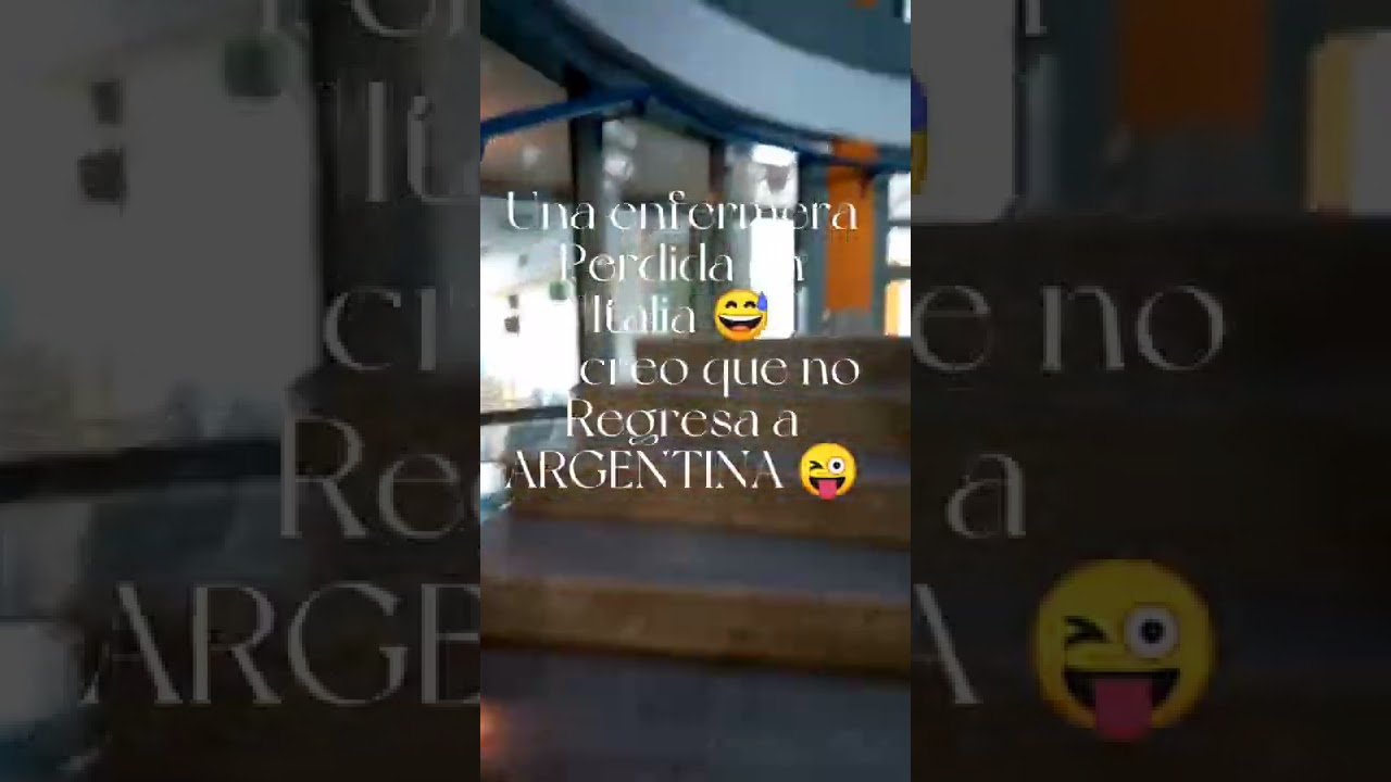 Enfermera que llega a Italia para trabajar. Primeros días de mudanza 😊 gracias por compartir colega