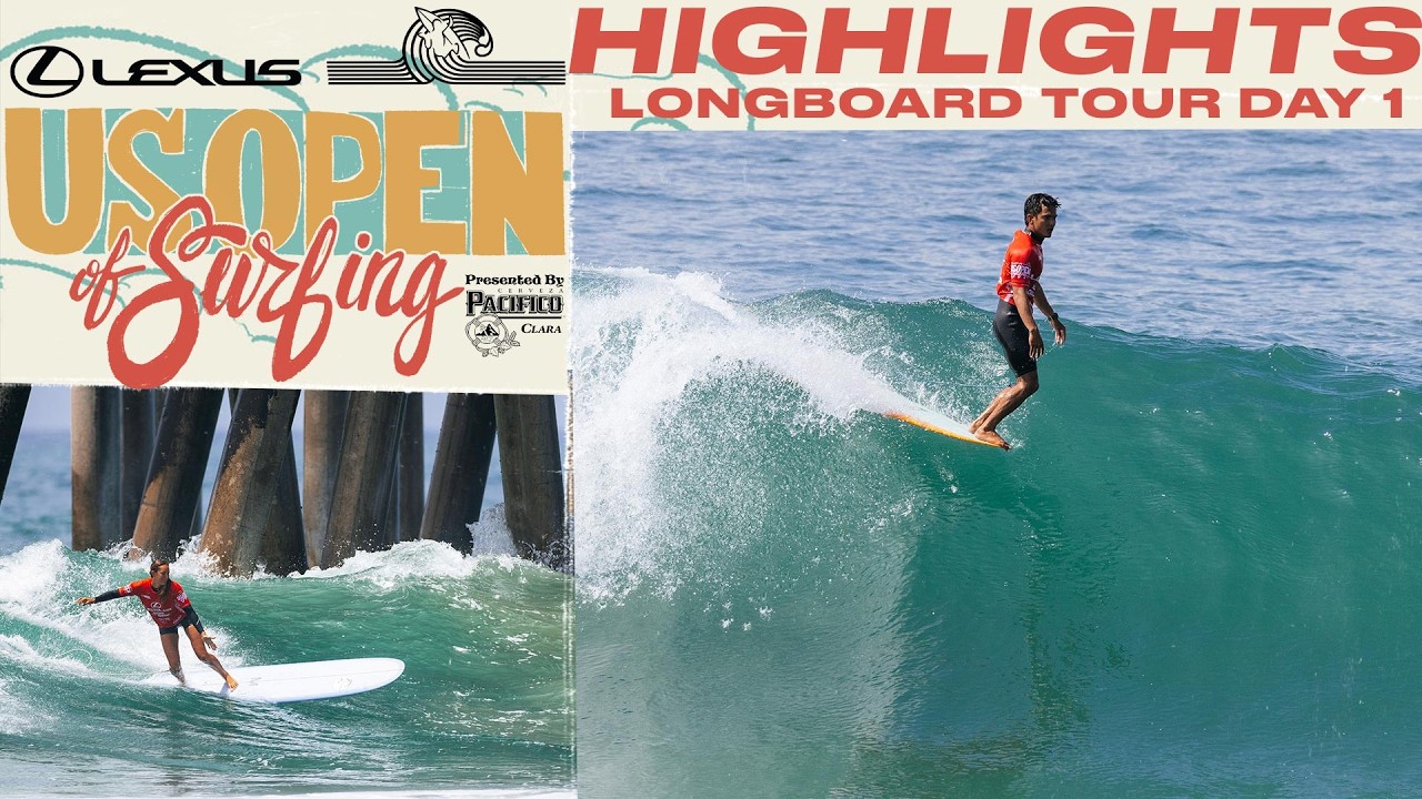 Highlights: Lexus US Open of Surfing Presented by Pacifico Longboard 2026 - Day 1