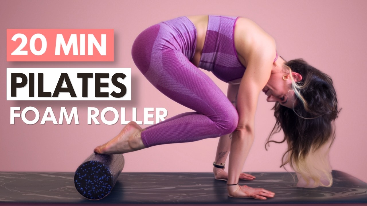 Full Body Foam Roller Workout | Train & Release | All Levels Pilates Inspired