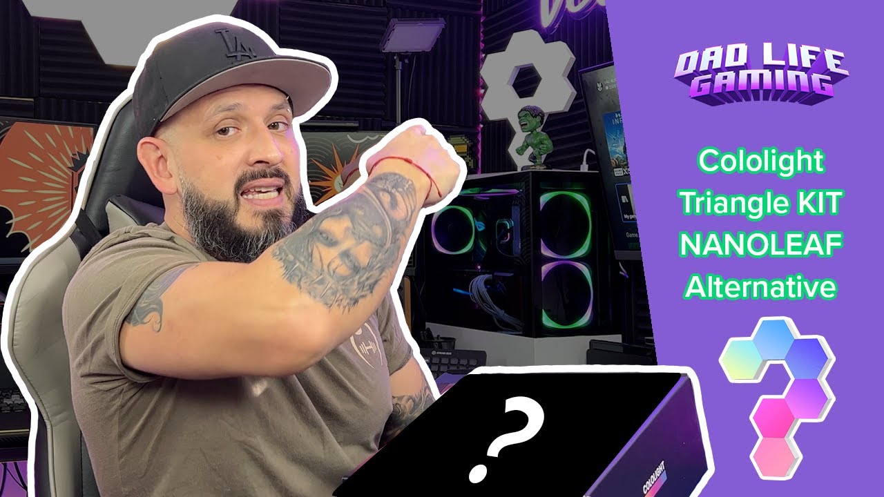 Best Nanoleaf Alternative New Cololight Triangle Kit | Unboxing Setup Review
