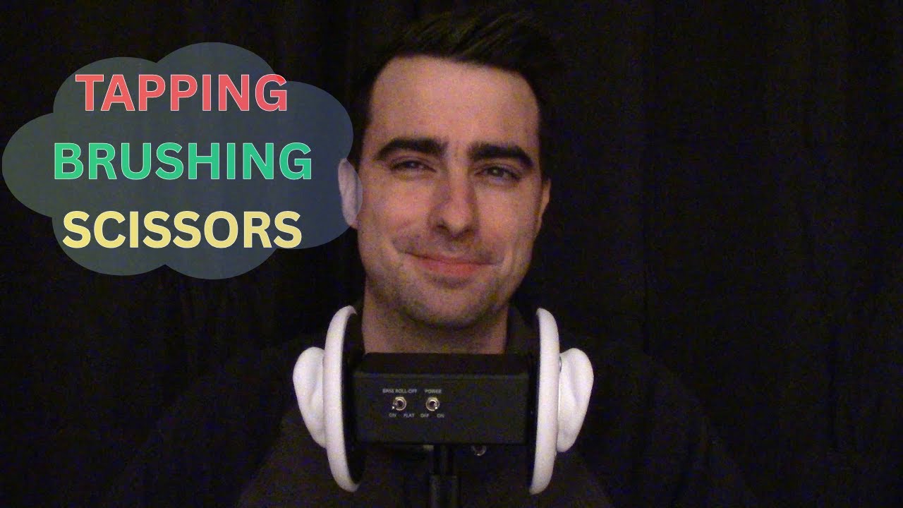 Soothing ASMR Tapping, Brushing, & Scissor Triggers