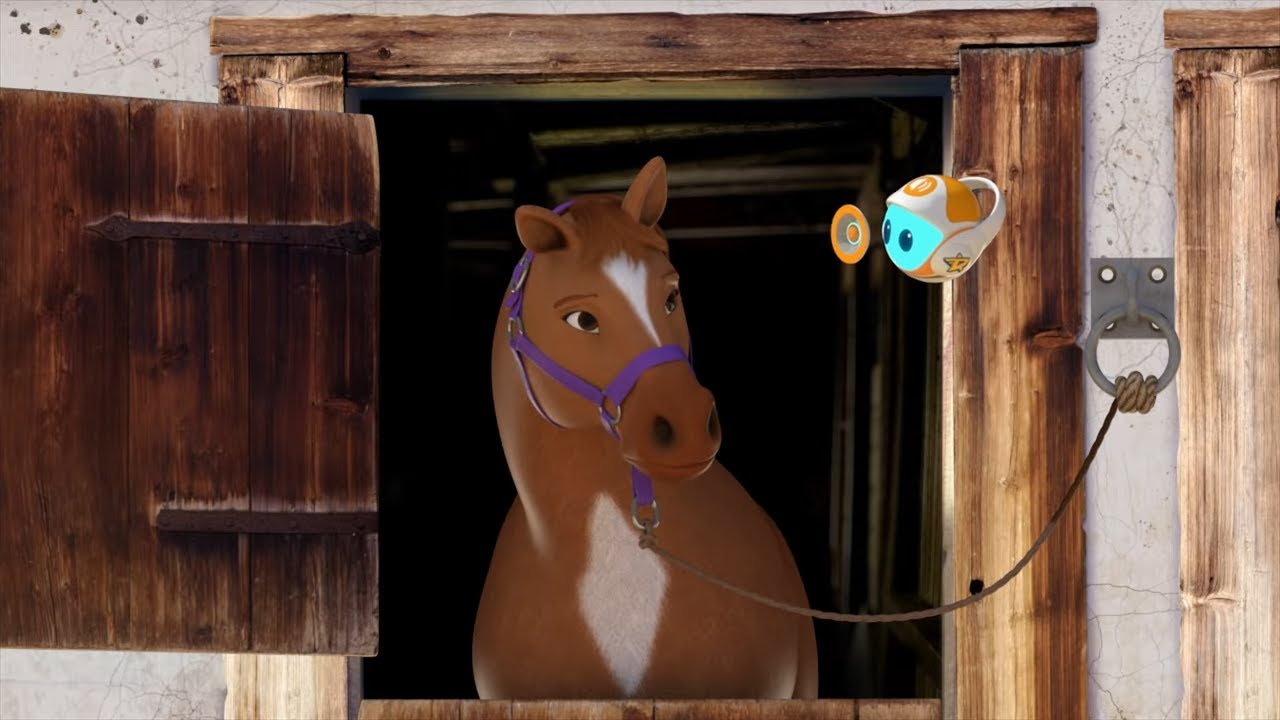 Roger Horses Around | Space Ranger Roger | Cartoons for kids