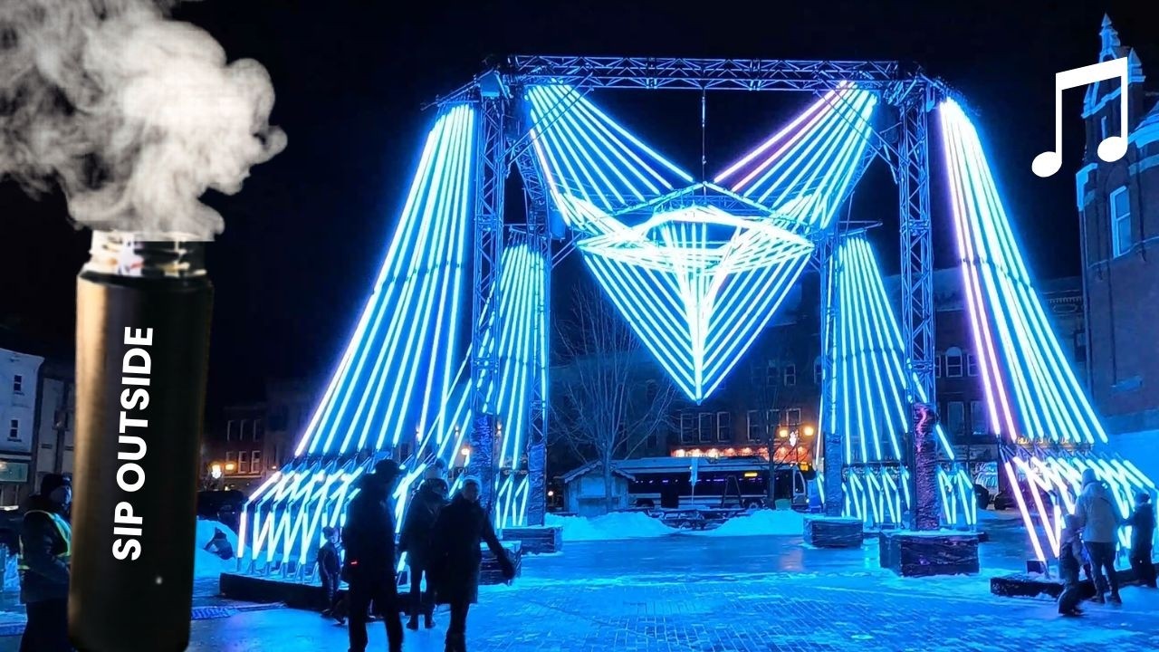 Winter Festival of Lights | Night Walk in Stratford, Ontario ✨