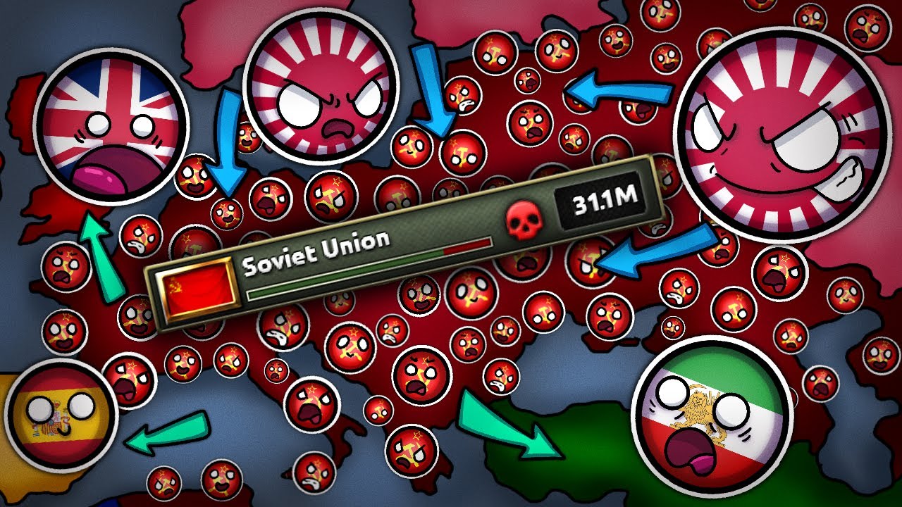 THE SOVIET SPAM vs WORLD - HOI4 MP Experience