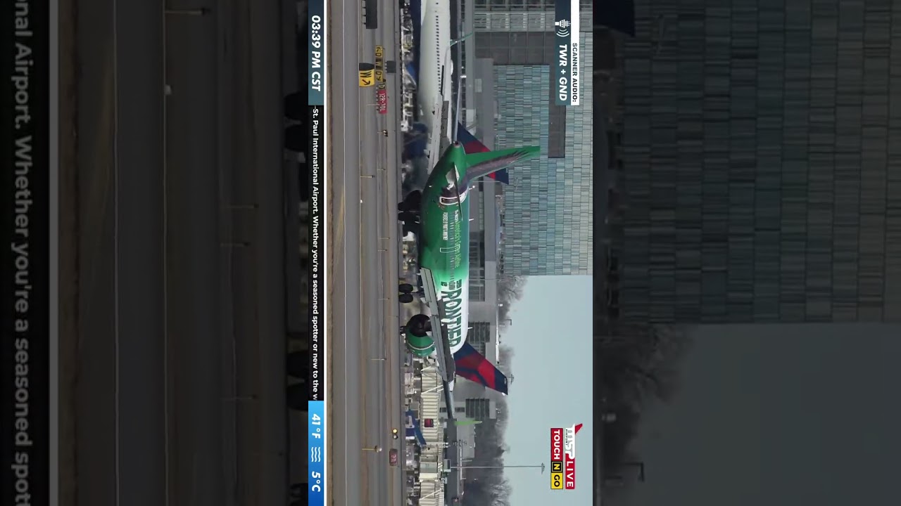 Frontier A321neo Arrives at MSP w/ Special Livery! #frontierairlines  #a321neo #speciallivery