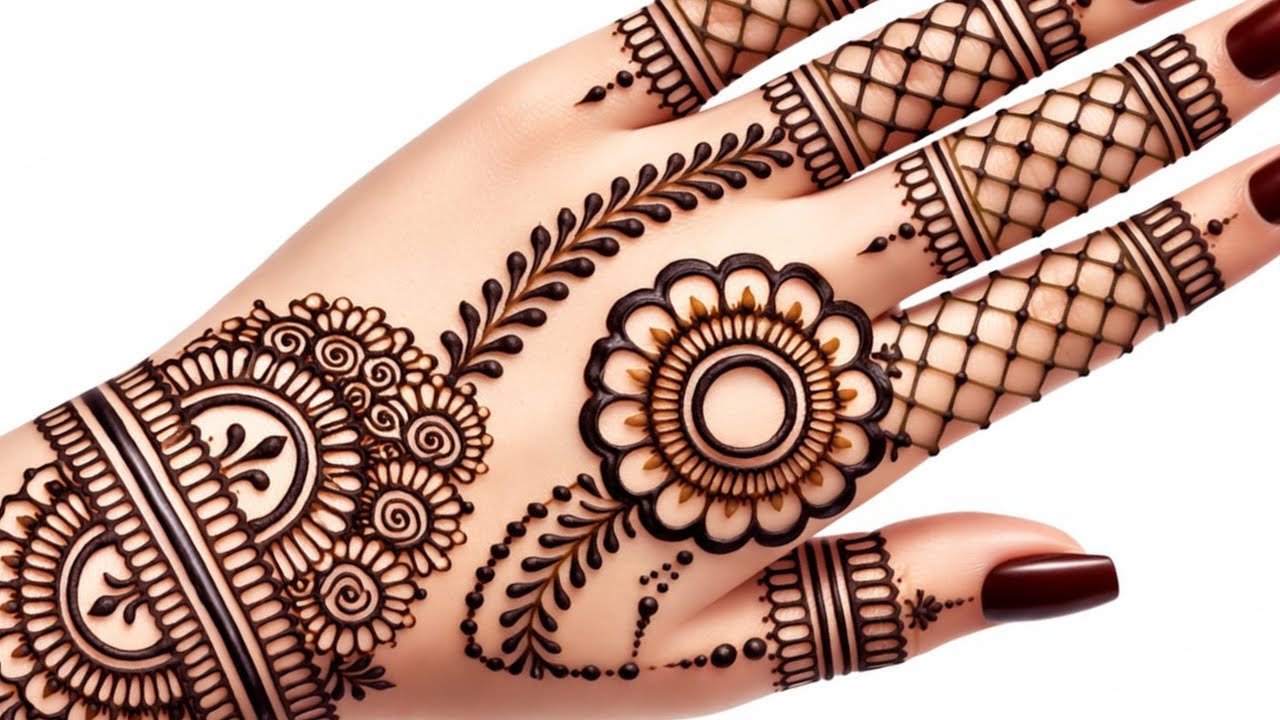 Stunning Arabic Mehndi Design for Beginners|| Trending Mehndi Design You Must Try in 2026