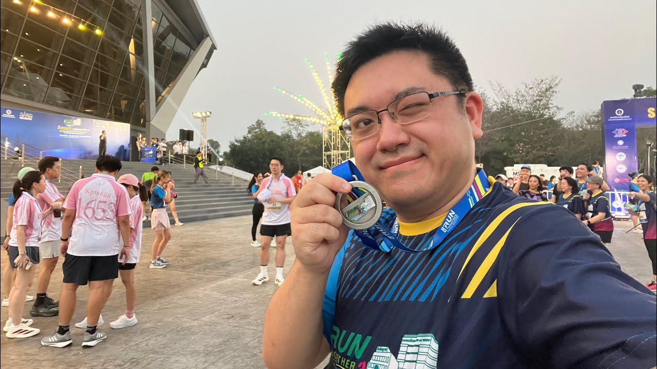 [VLOG] มาวิ่ง 5k ในรอบหลายปี จะรอดไหมนะ 🤣 | งานวิ่งรวมใจอายุรศาสตร์ศิริราชครั้งแรก 2569