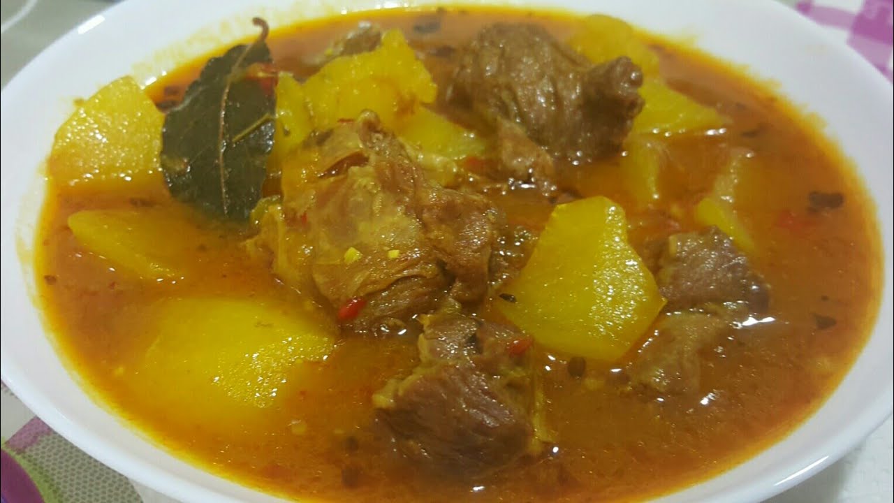 Estofado de magro con patatas en olla GM G
