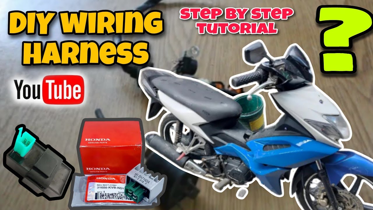 Honda Dash 110 , DIY wiring harness, using lifan 110 cdi, Step by step tutorial