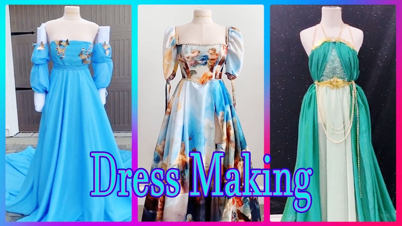 Making a Dress 👗✨🌈 DIY✨SEWING✨TikTok Compilation #13