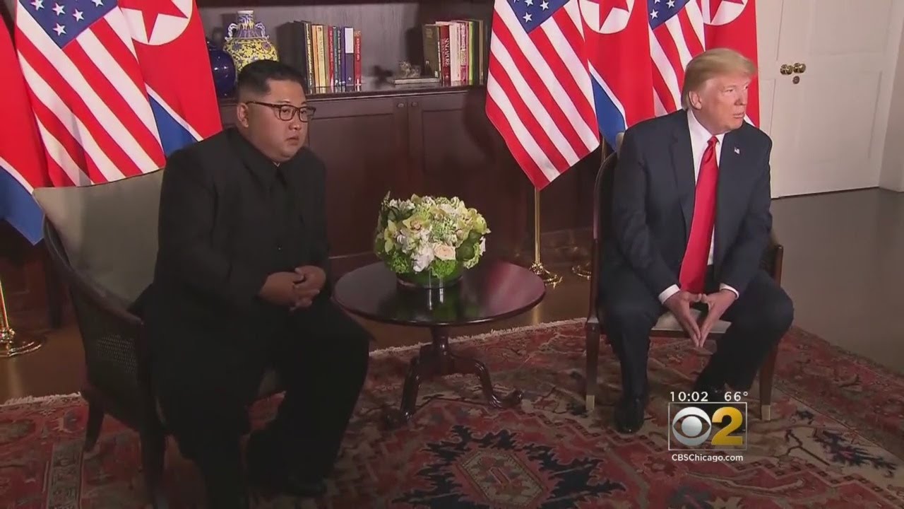 North Korea Summit: Kim Jong Un And Trump Hold Historic Meeting