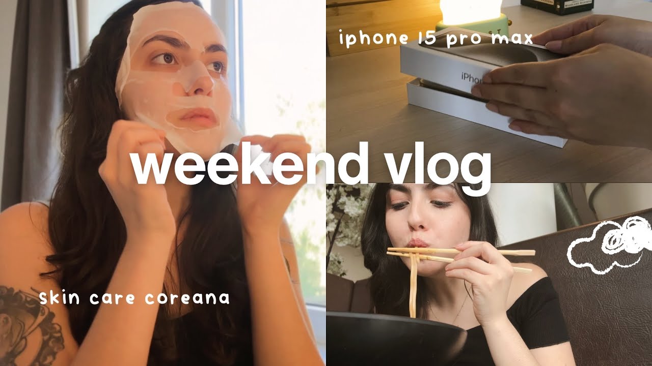 vida na holanda: fim de semana comigo, iphone unboxing, cinema, skincare coreana & muita conversa 💌🧴