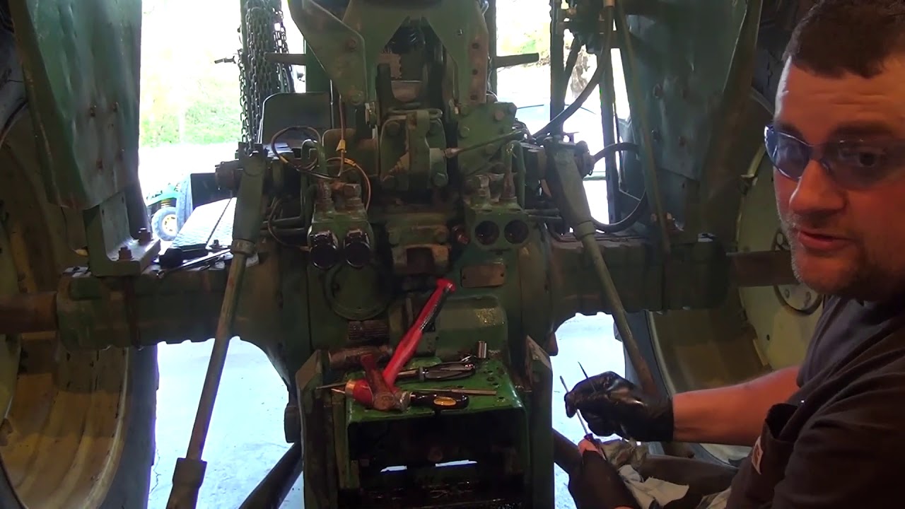 Wapsi Hydraulic Conversion on John Deere 4020 tractor