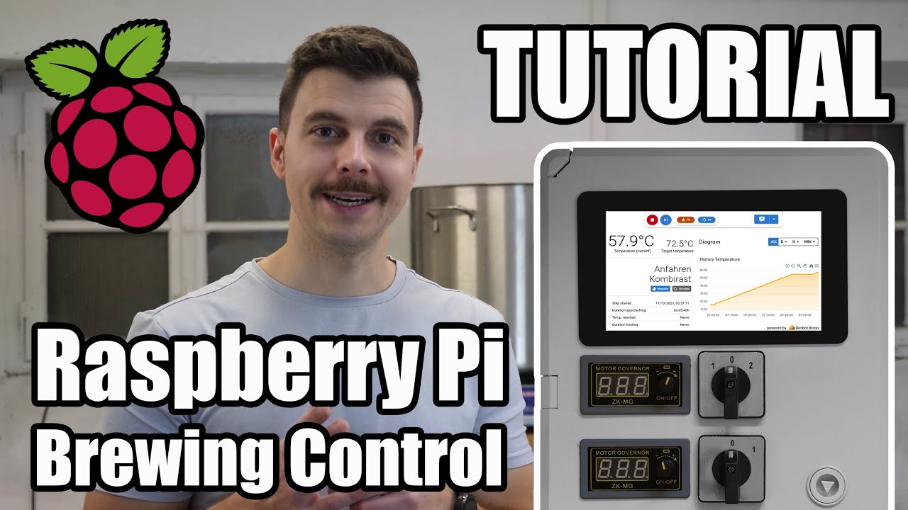 How to build a Raspberry Pi based brewing control (mashing & fermentation)