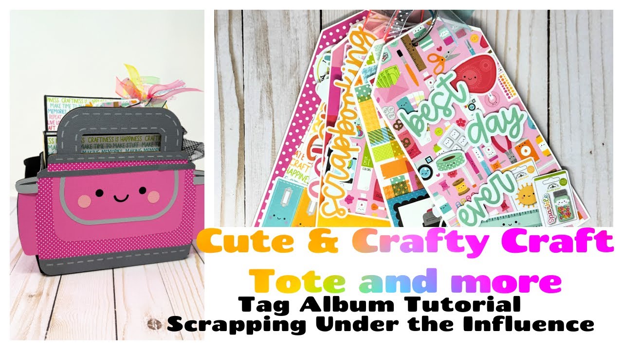 Project Four - Cute and Crafty Tag Album Tutorial