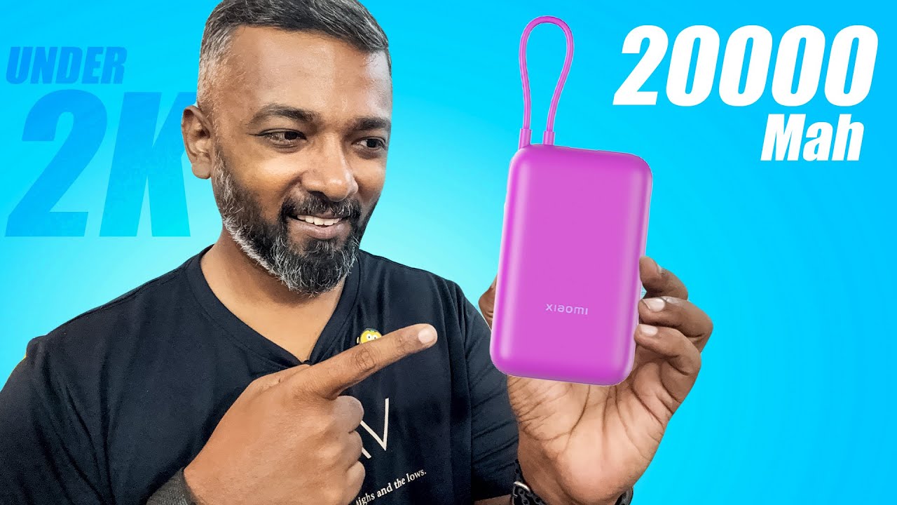Xiaomi Pocket Power Bank 20000mAh Review 🔋 #SBUS