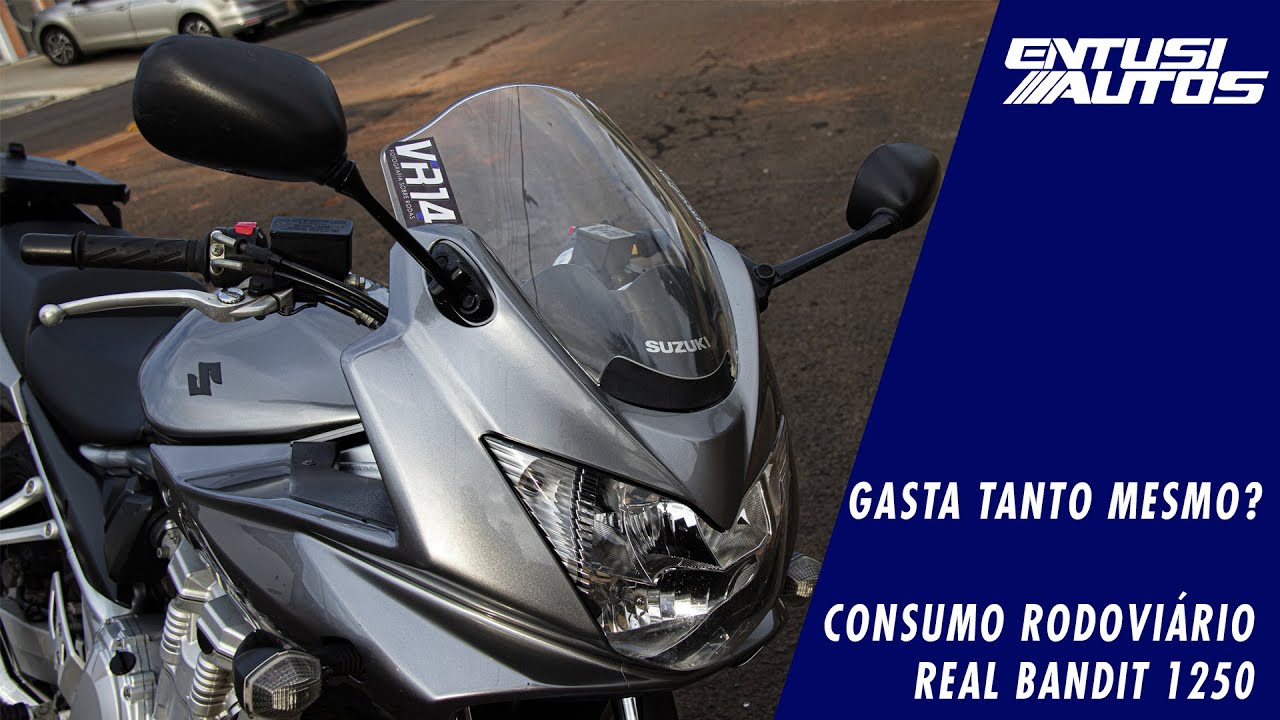 Troca de Pneu e Consumo Bandit 1250