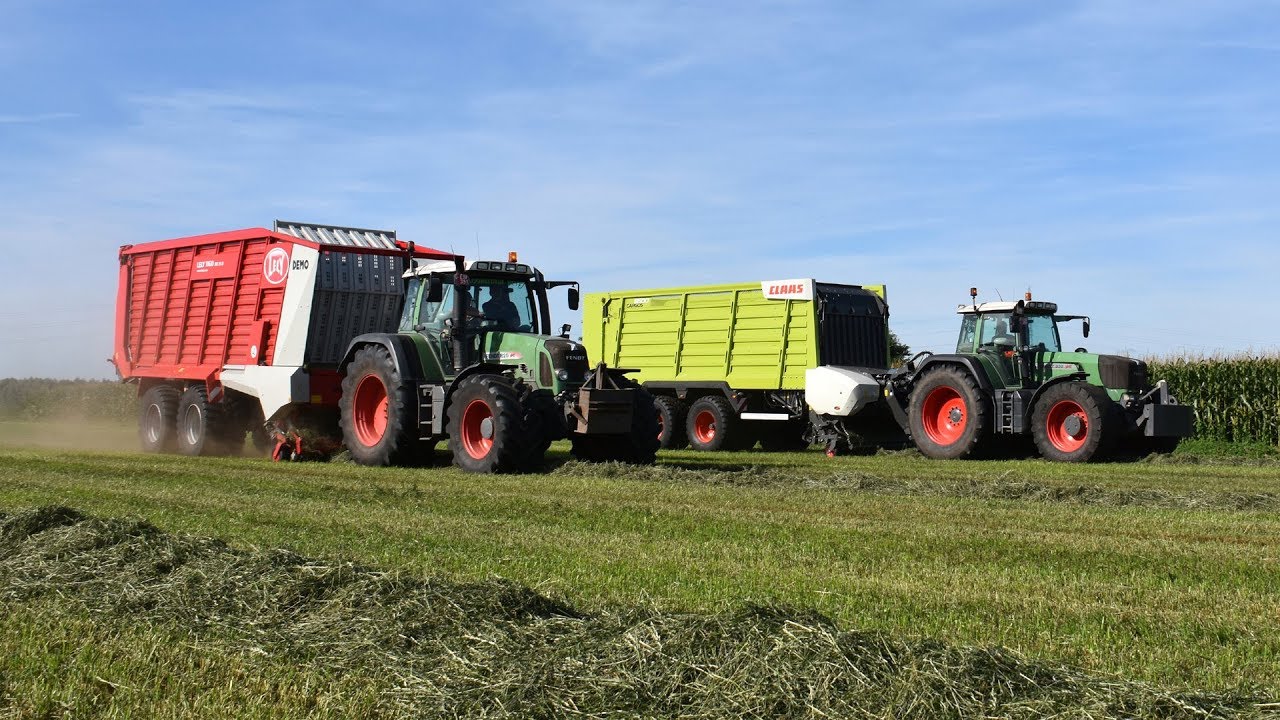 Fendt 930 & Claas Cargos 8500 + Fendt 820 & Lely Tigo XR 75 D - Loonbedrijf Neyt