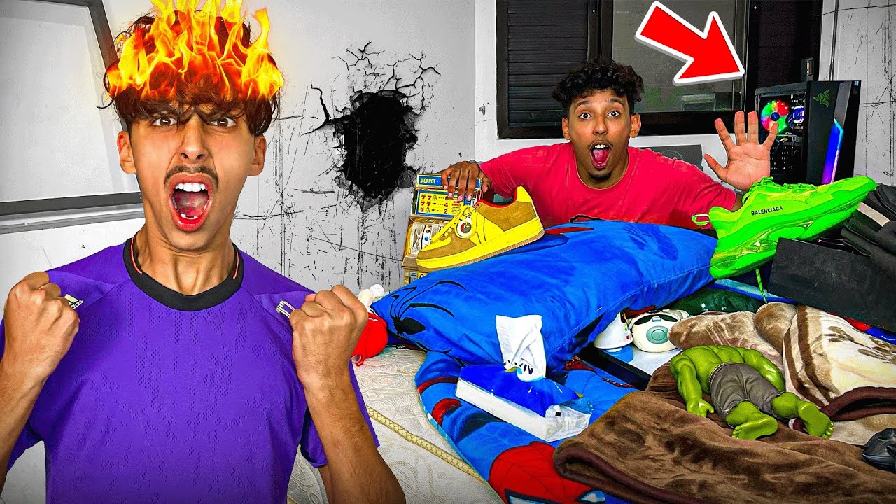 للأسف خربت غرفة صديقي MED SAI 🏚️💔 كانت غادي توقع موصيبة 🔥😭