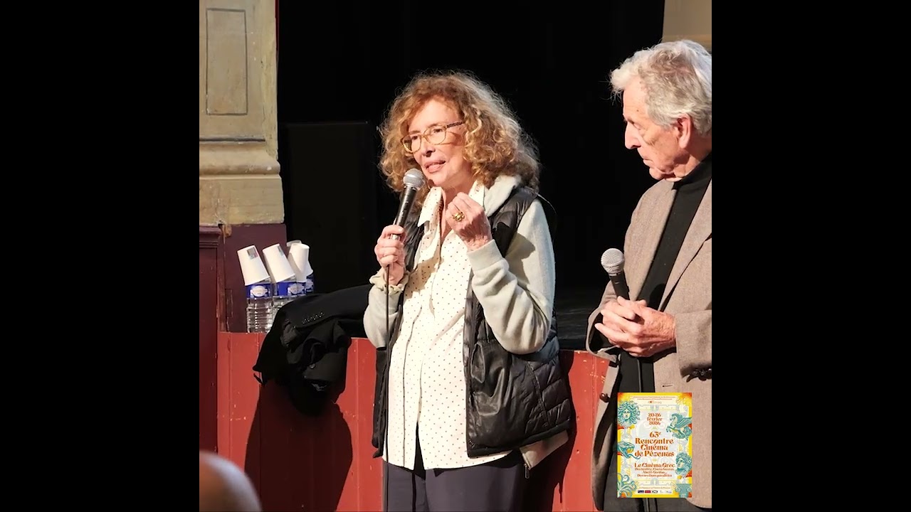 Costa Gavras - 63ème Rencontre Cinéma Pézenas - Entretien après la projection du film Hanna K.