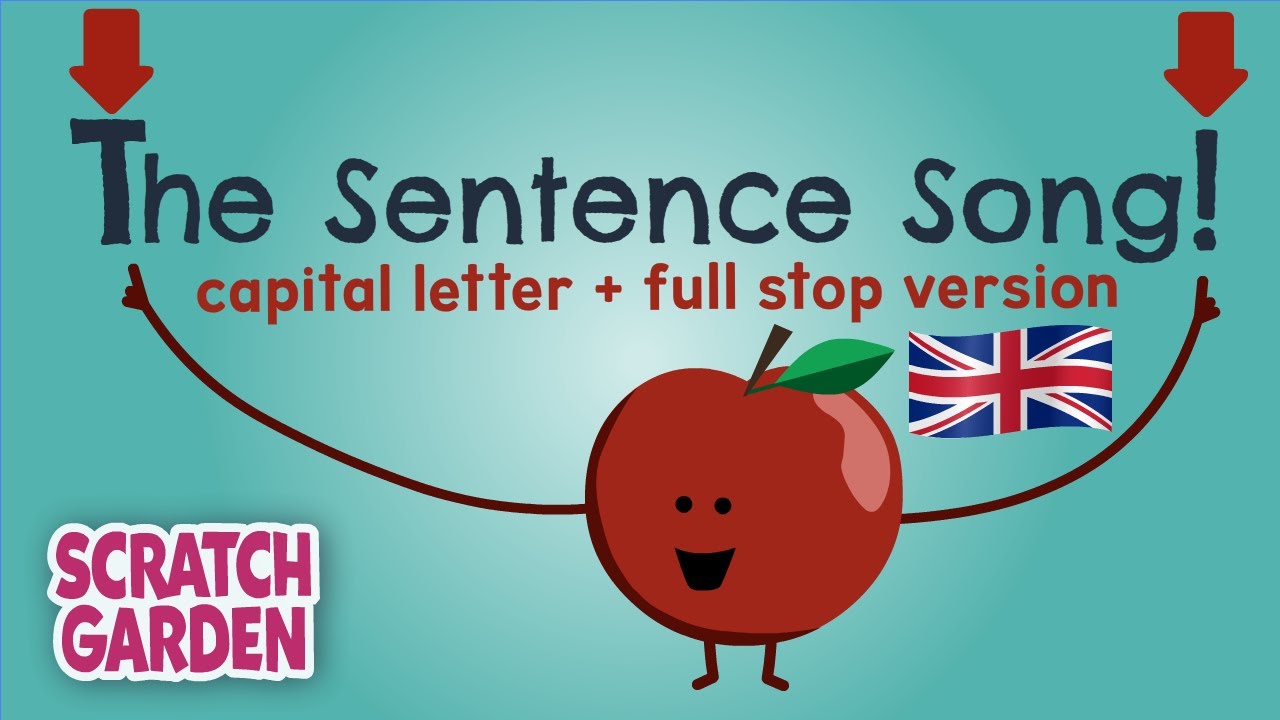 The Sentence Song - 'Capital Letter' + 'Full Stop' Version | Scratch Garden