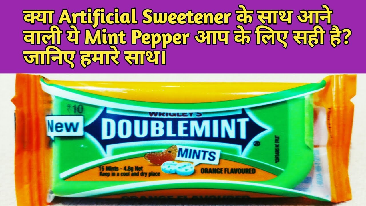 Wrigley's DoubleMint Pepper | UNBOXING & REVIEW | Hindi |