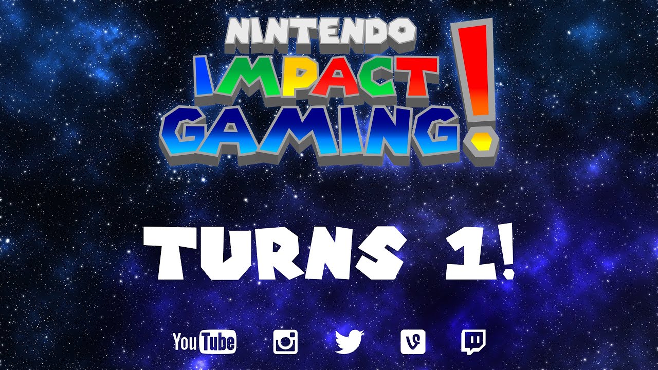 Nintendo Impact Gaming Turns 1!