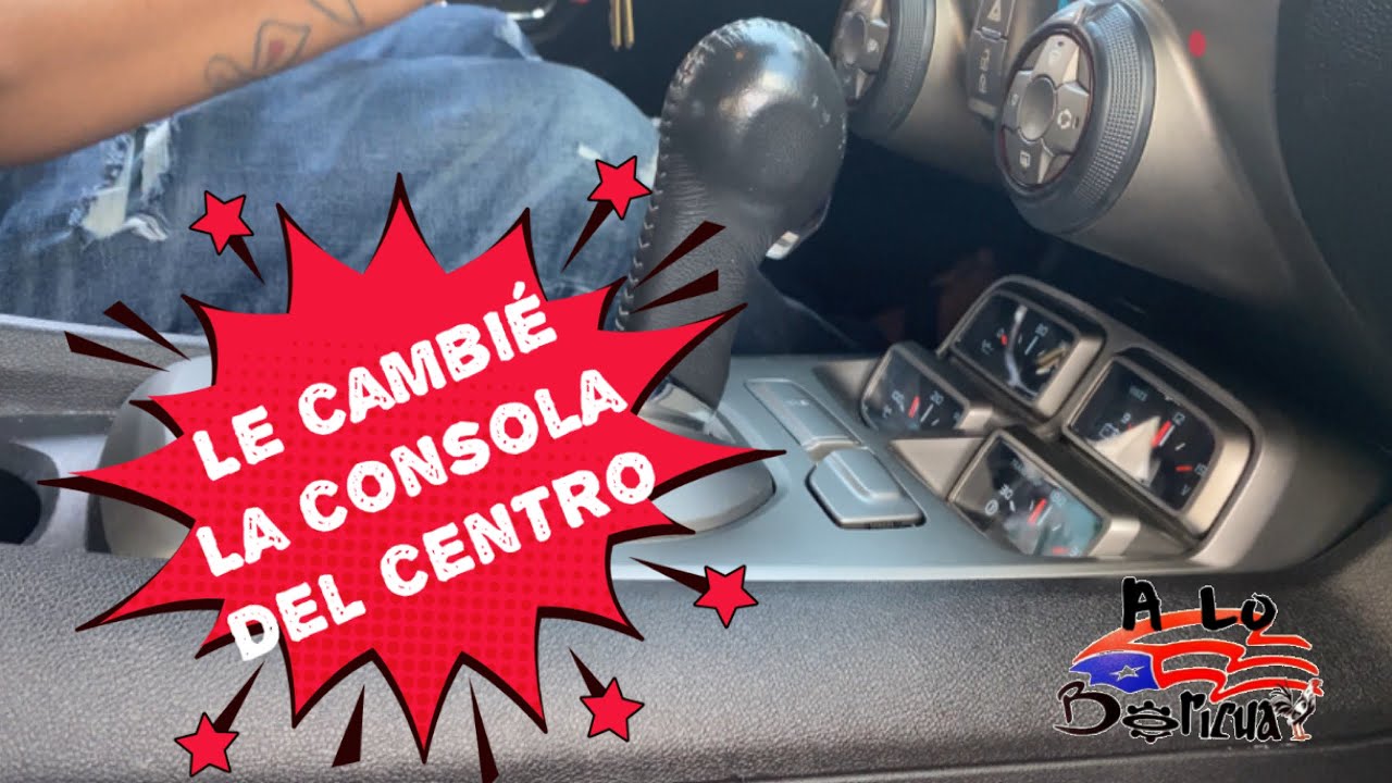 Instalación Súper Sencilla De Consola De Centro De Camaro 2012 2SS A Camaro 2010 LS Con Instrumentos