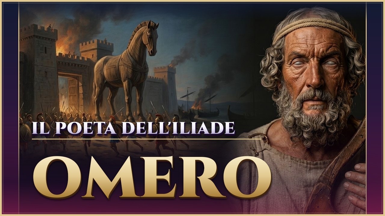 La Vera Storia di OMERO: l'Iliade, l'Odissea e il mistero del poeta cieco