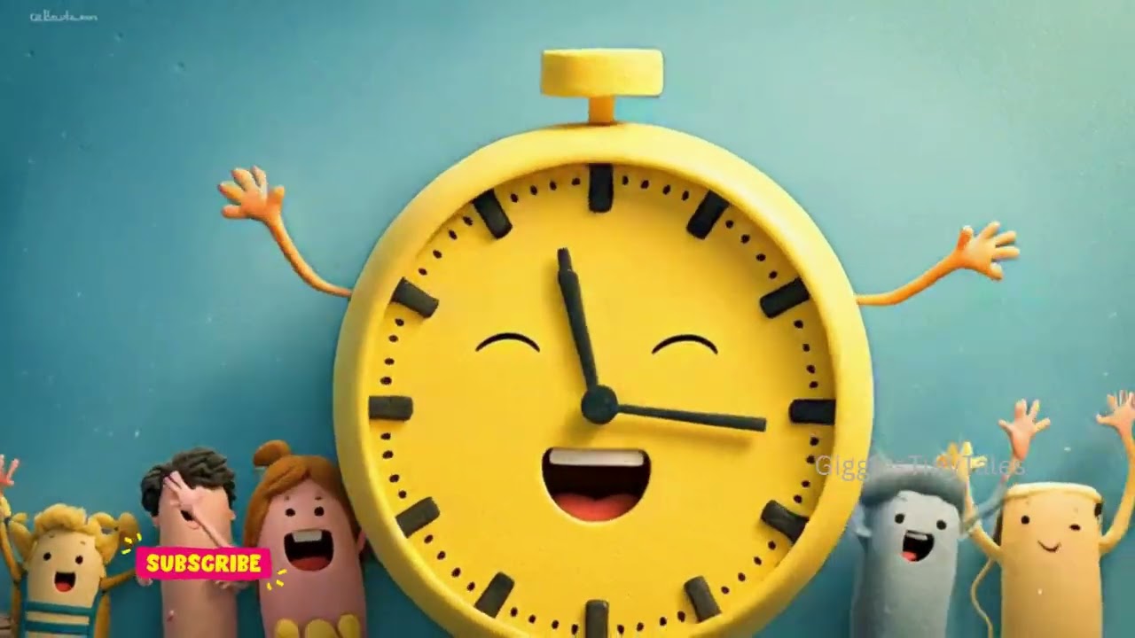 गोल-गोल चलती घड़ी ⏰ | चुहिया जी ने चश्मा पाया 🐭 | Funny Hindi Rhymes for Kids
