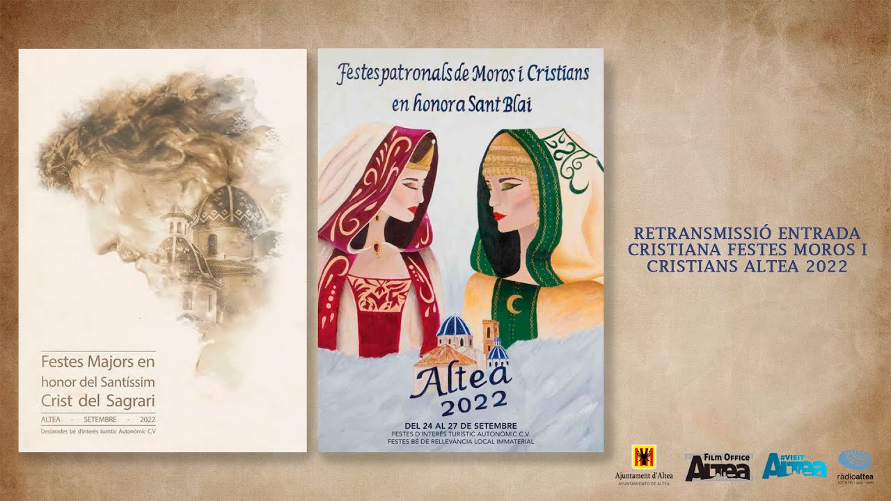 RETRANSMISSIÓ ENTRADA CRISTIANA FESTES MOROS I CRISTIANS ALTEA 2022