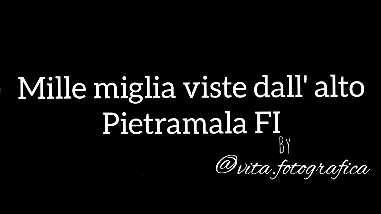 Video Cinematic Drone - Mille miglia viste dall'alto 2024 FHD (Pietramala FI)
