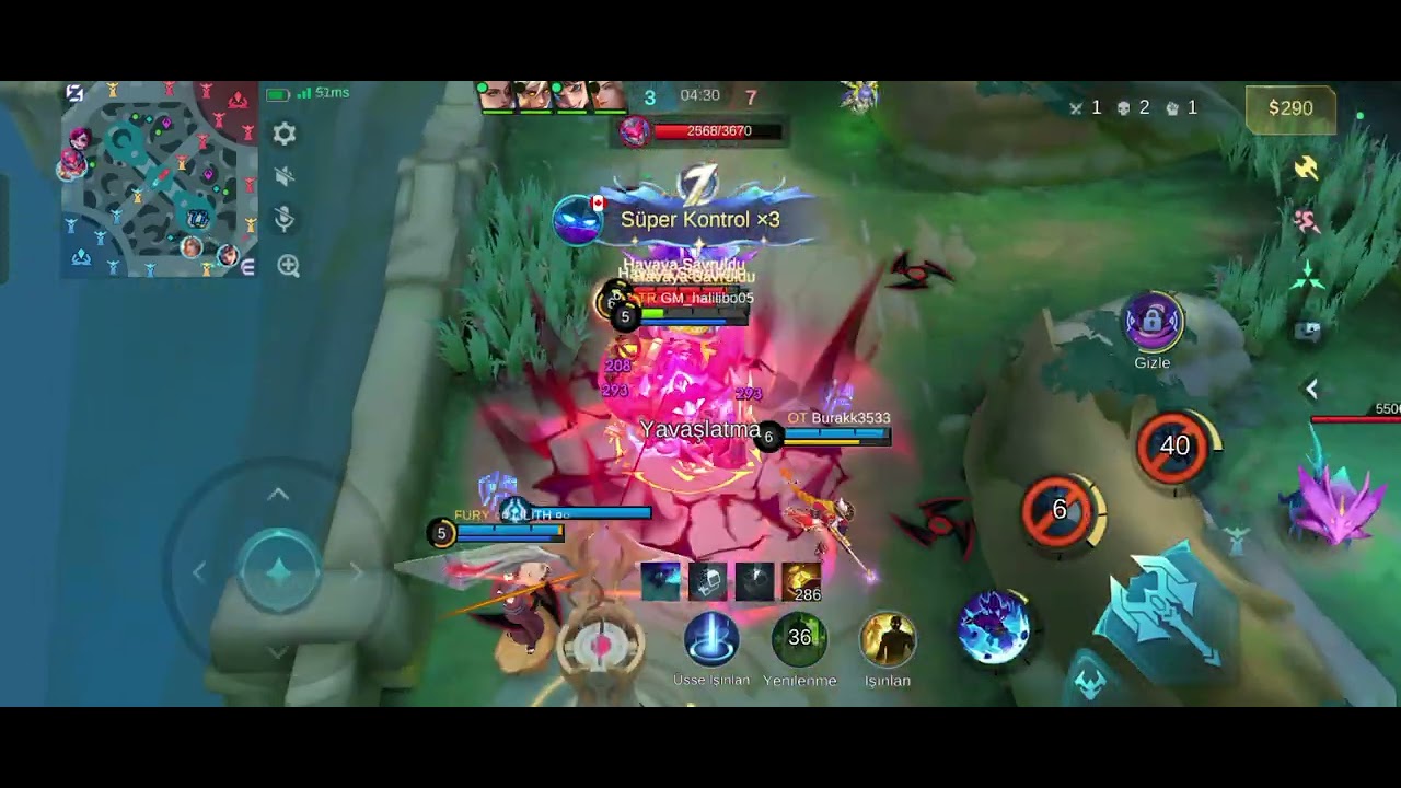 FİLM TADINDA BİR MAÇ EFSANE GERİ DÖNÜŞ DERECELİ ATLAS GAMEPLAY MOBİLE LEGENDS BANG BANG