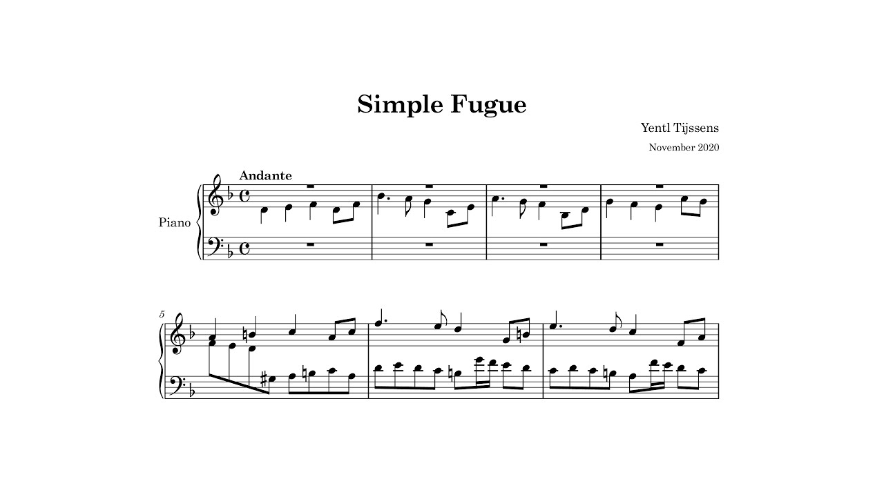 Simple Fugue