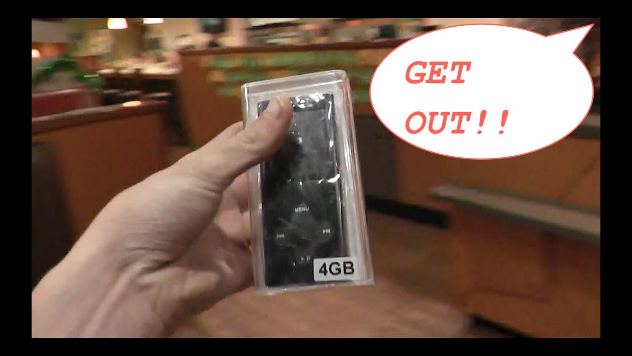 KICKED OUT OF DENNYS FOR WINNING IPOD!