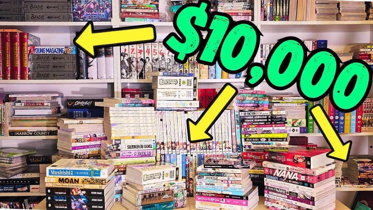 I Spent Over $10,000 On Manga In One Year!