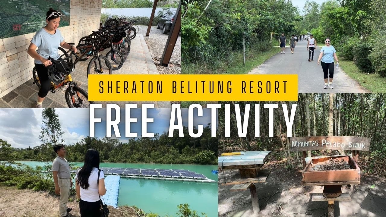 Aktivitas Gratis & Seru Di Sheraton Belitung Resort - Bicycle, Morning Run, Honey Farm & WTP(Part 2)
