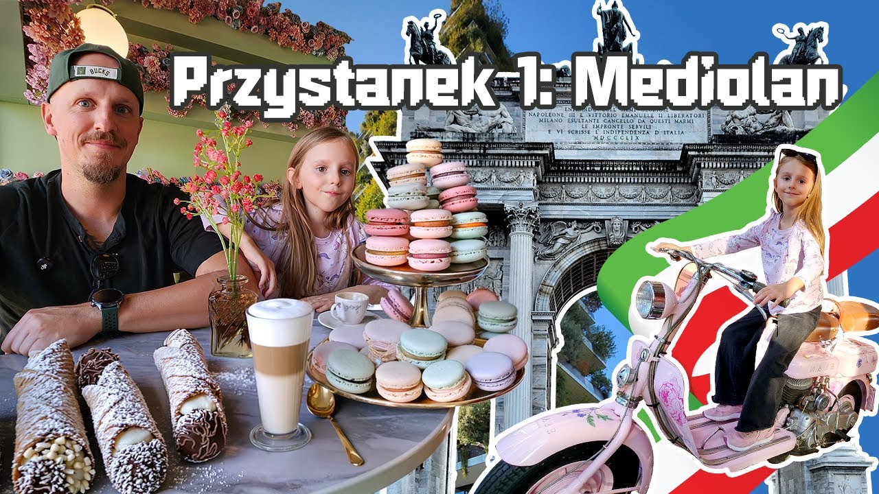 Zwiedzamy Włochy 🇮🇹 | Odcinek 1: Przystanek MEDIOLAN #NieNudziMisie