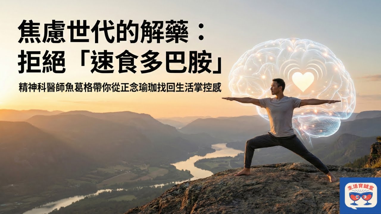 查房也能做瑜珈？精神科醫師的「斜槓」身心修煉術！