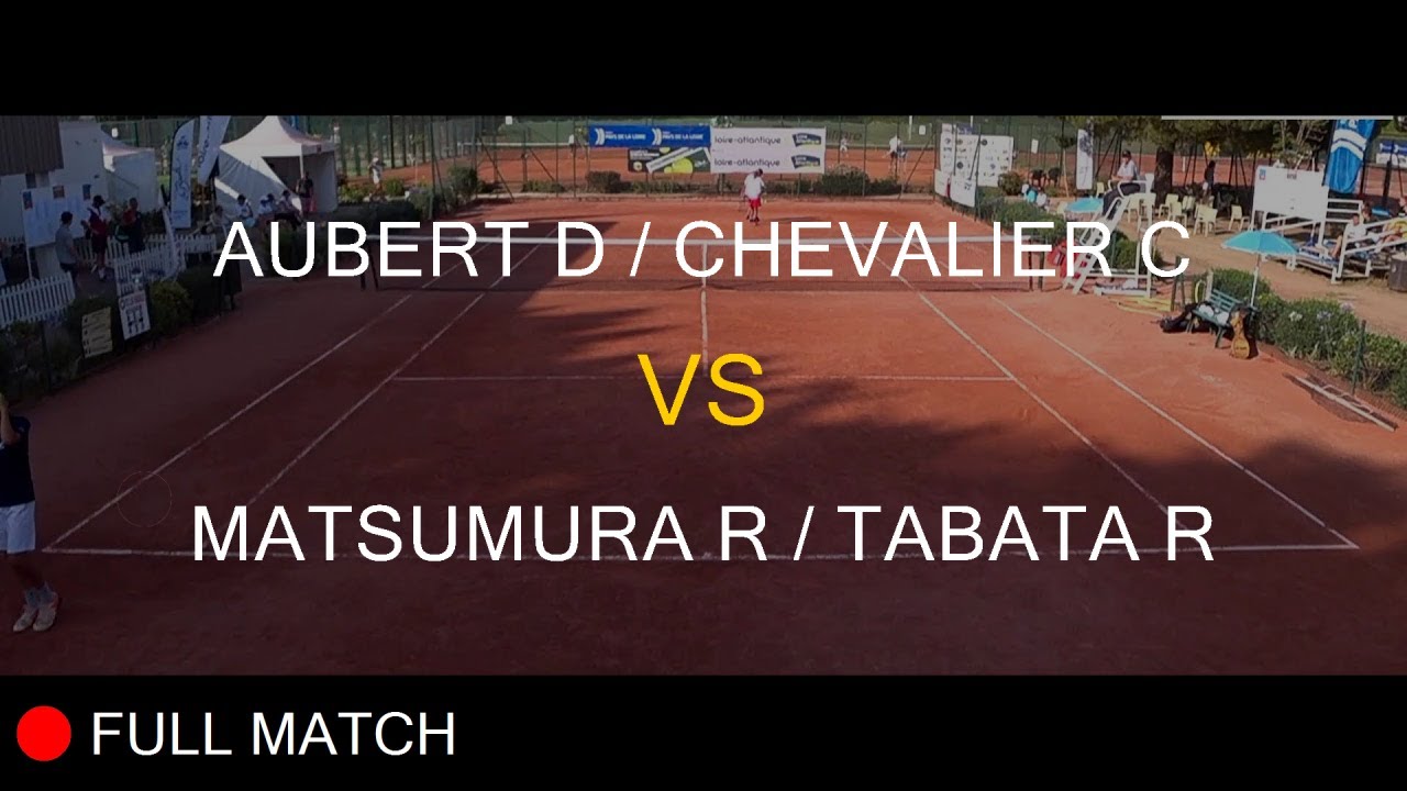 AUBERT D (FRA) / CHEVALIER C (FRA) VS MATSUMURA R (JPN) / TABATA R (JPN) - La Balle Mimosa 2022