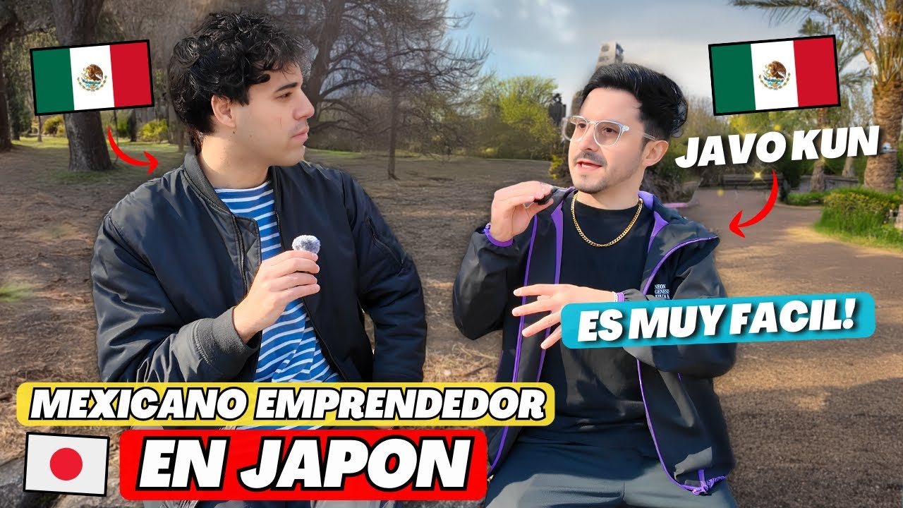 La REALIDAD de Emprender en JAPON siendo Latino 🇲🇽 Le pregunte a @Javo Kun  como triunfar en Japon