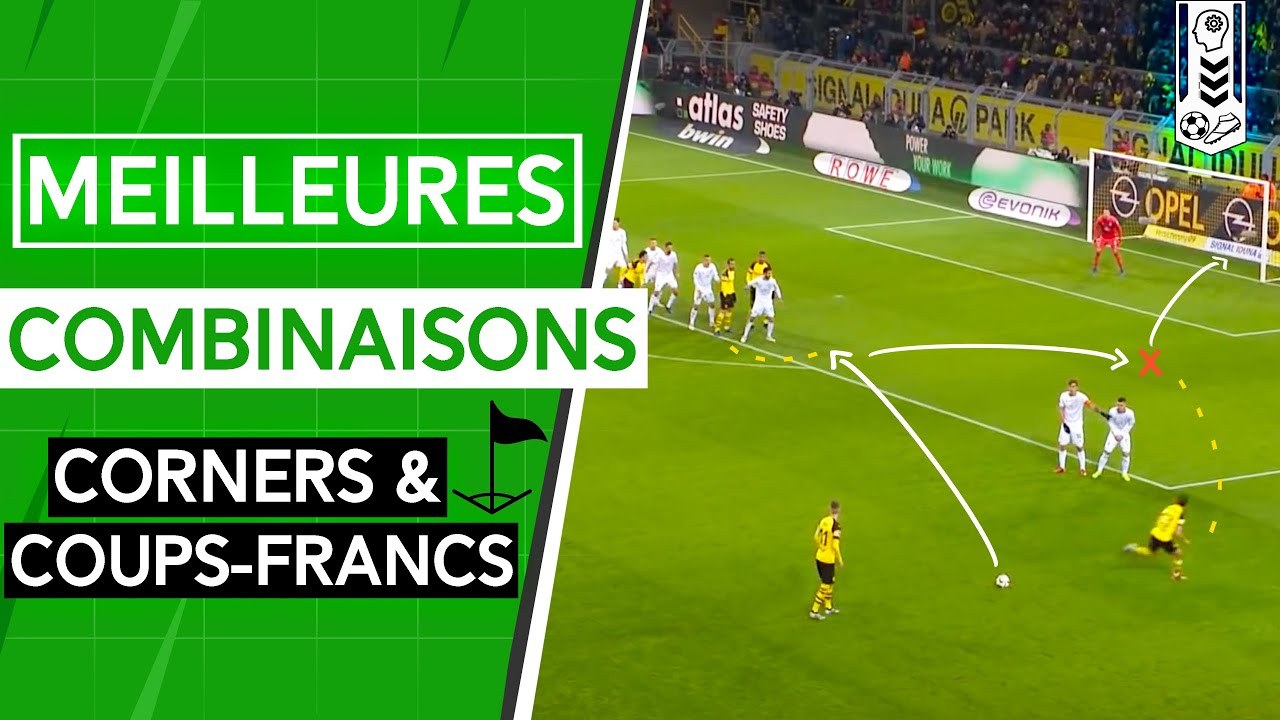 Les meilleures combinaisons sur coups-francs et corners ● Tutoriel Tactique ● Tête Aux Pieds #2