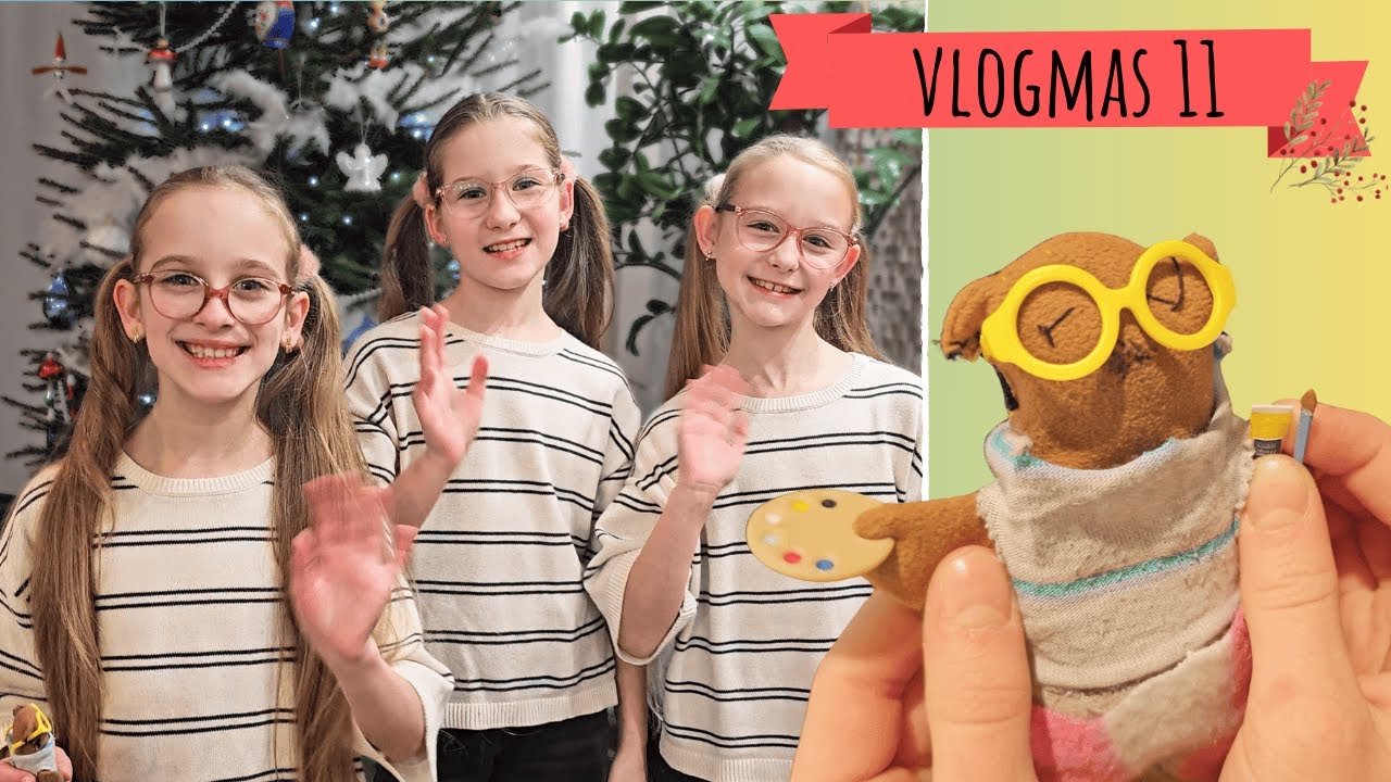 Co zmalowała Zdzisia? | Elfy biwakują | VLOGMAS 11