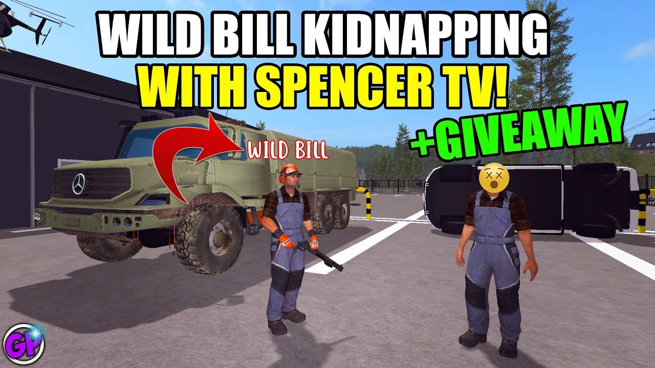 WILD BILL KIDNAPPED NORMANO | SPENCER TV REPO SHOP + PLUS GIVEAWAY| FS17  | FARMING SIMULATOR 2017
