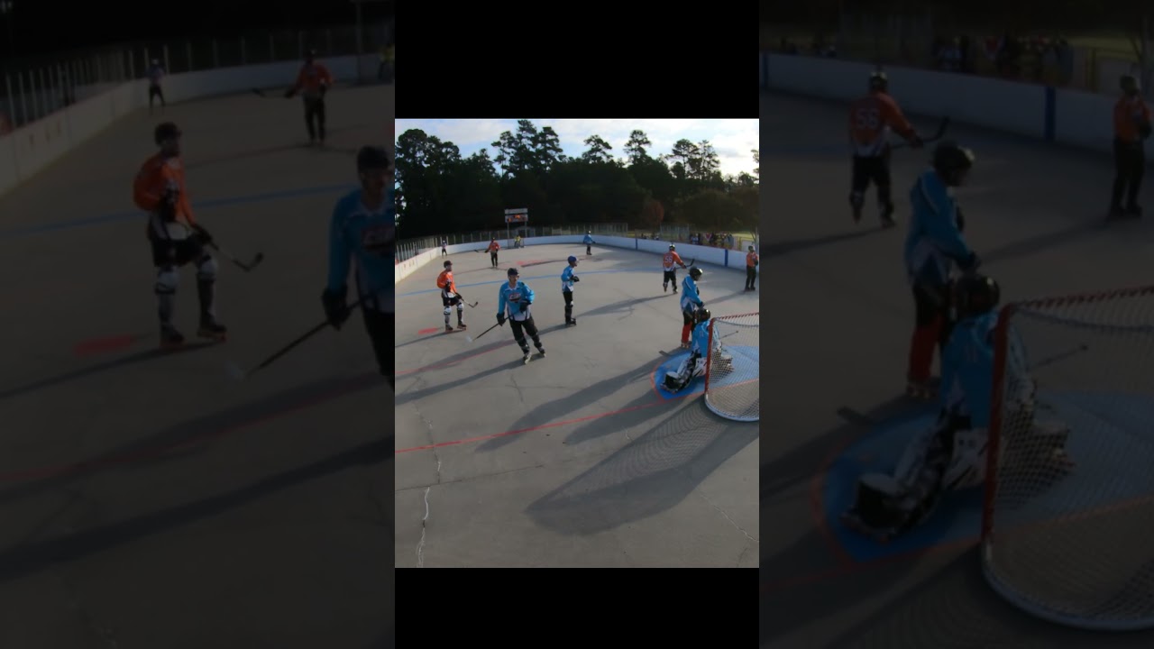 Great goal in off the high backhand shot deep in the slot. What a shot! Great goal by Top Cheddar!